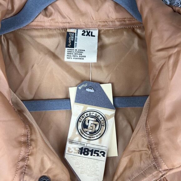 State Property Jacket Mens 2XL Puffer Coat Long NWT - Picture 6 of 10